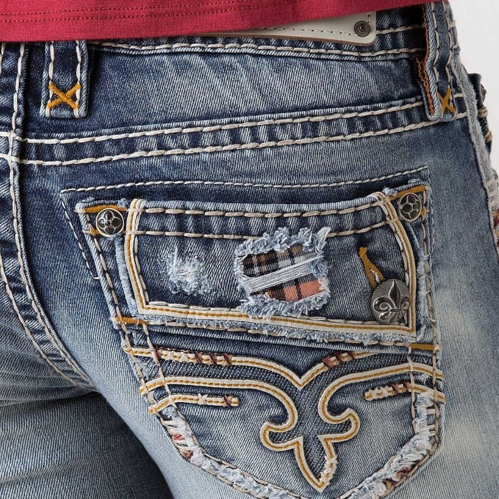 Rock revival jeans size 34x31 bootcut